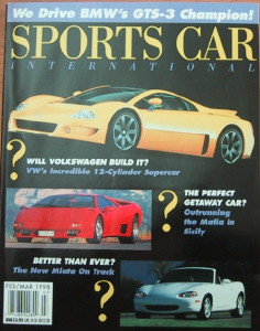 SPORTS CAR INTERNATIONAL 1998 FEB/MAR - CLK-GTR, MIATA, BMW, GTS-3
